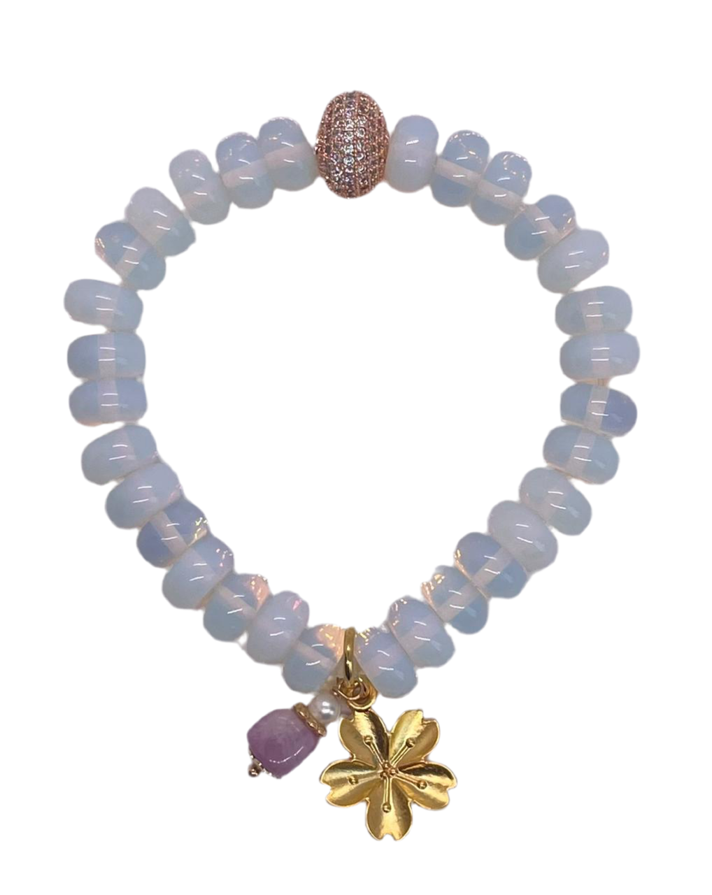 Stretch Bracelet: Opalite