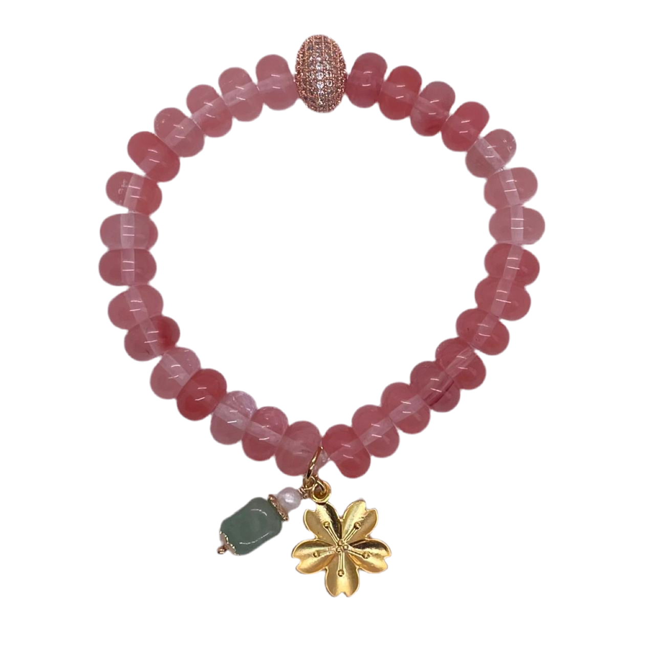 Stretch Bracelet: Strawberry
