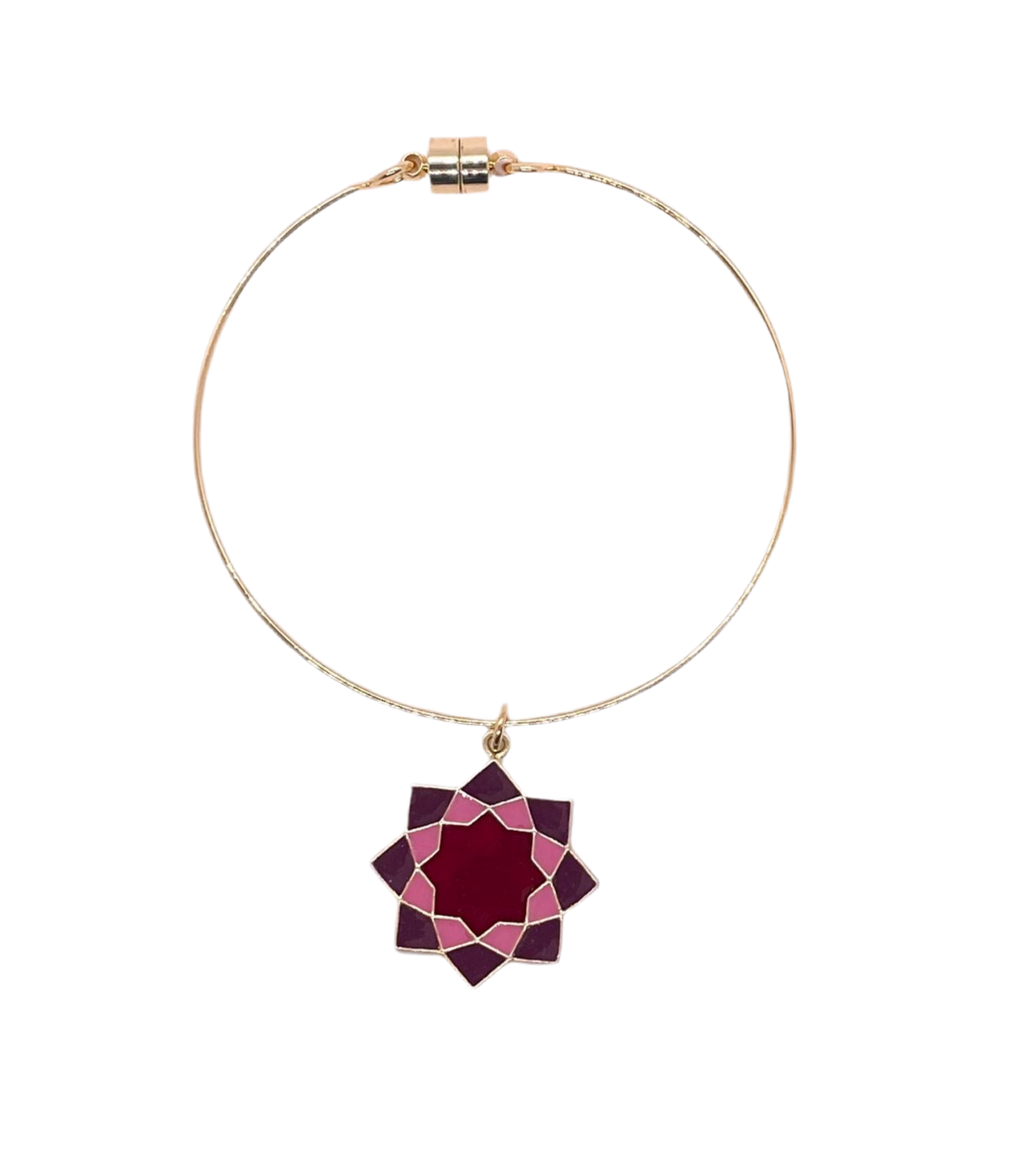 Rub El Hizb Charm Bracelet: Shade of Pink