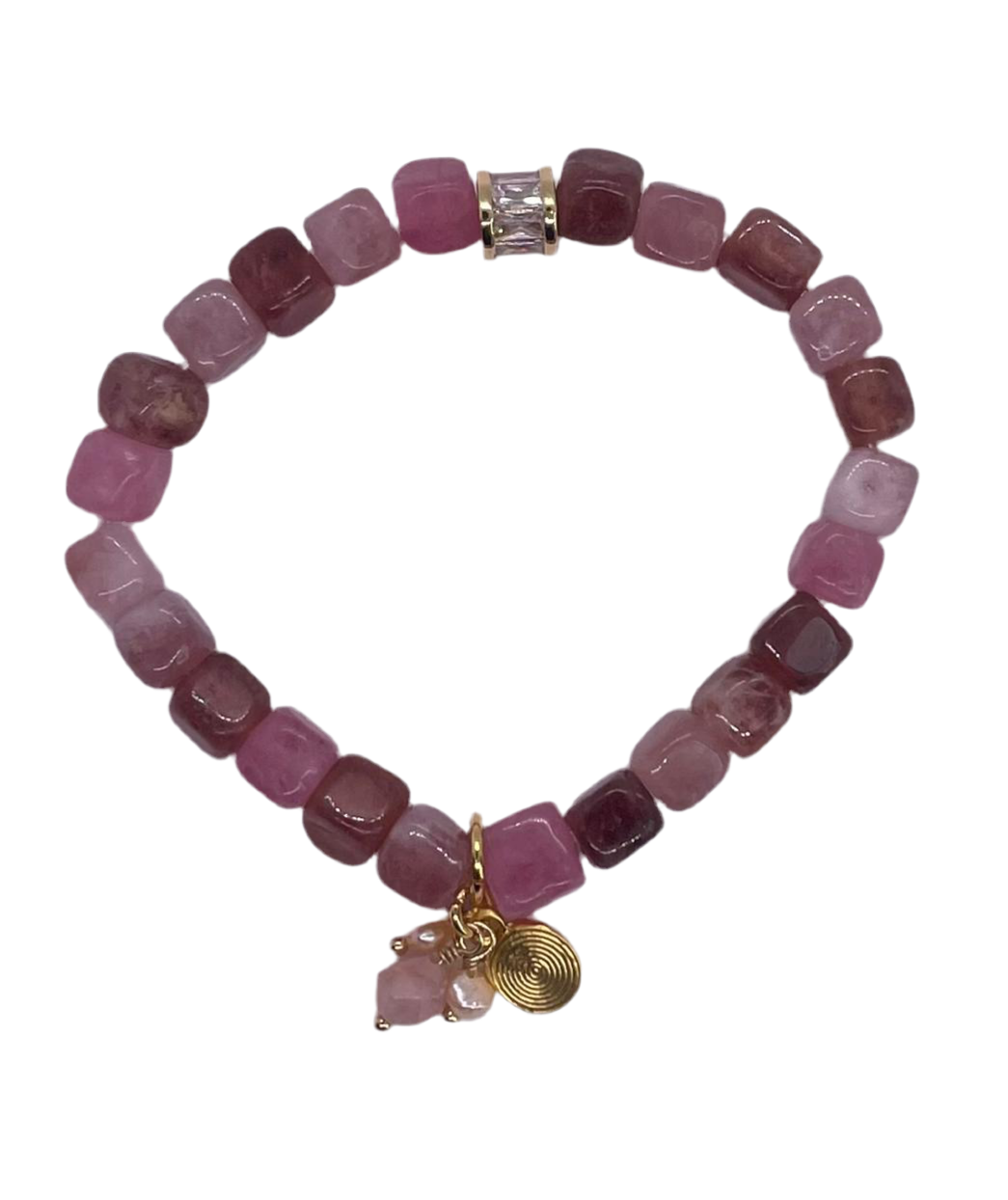 Stretch Bracelet: Chai Pink
