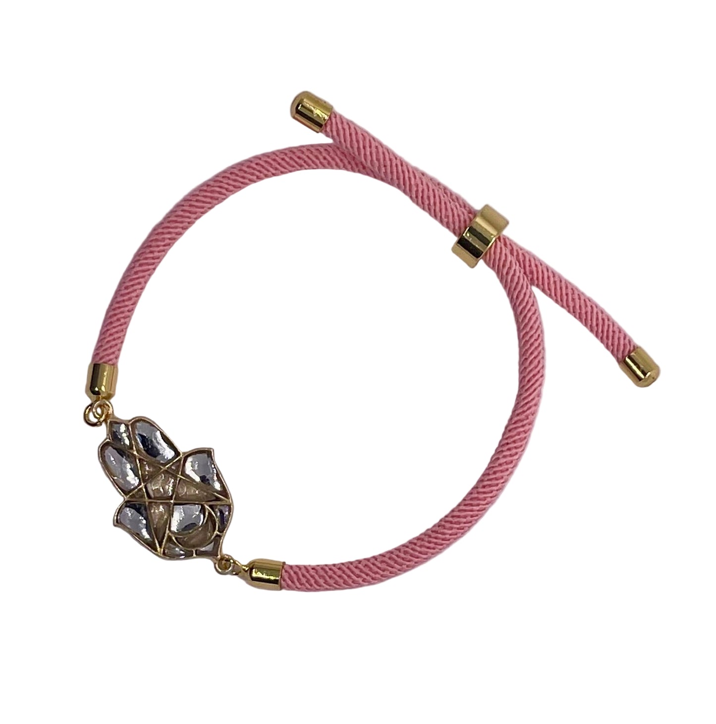 Cord Bracelet: Hamsa Charm