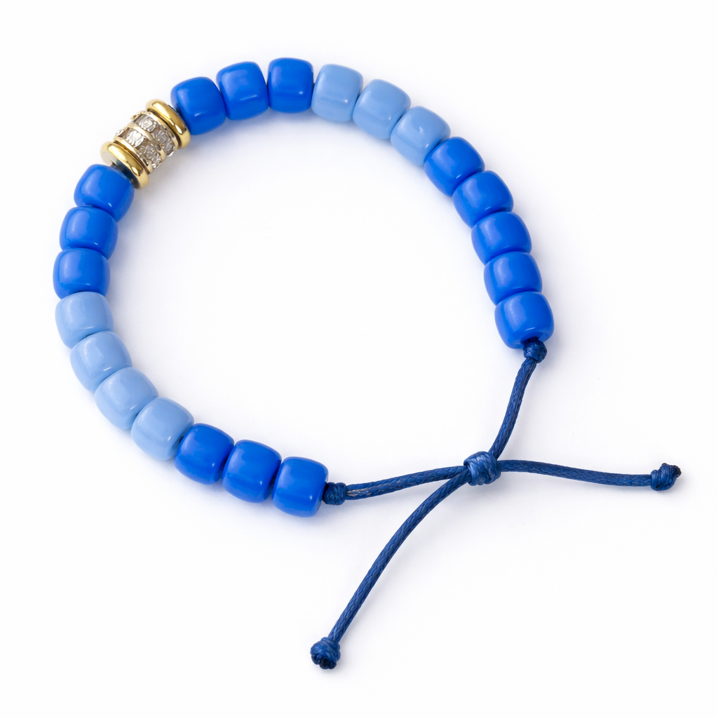 Cotton Candy Luxe Bracelet: Shades of Blue 2