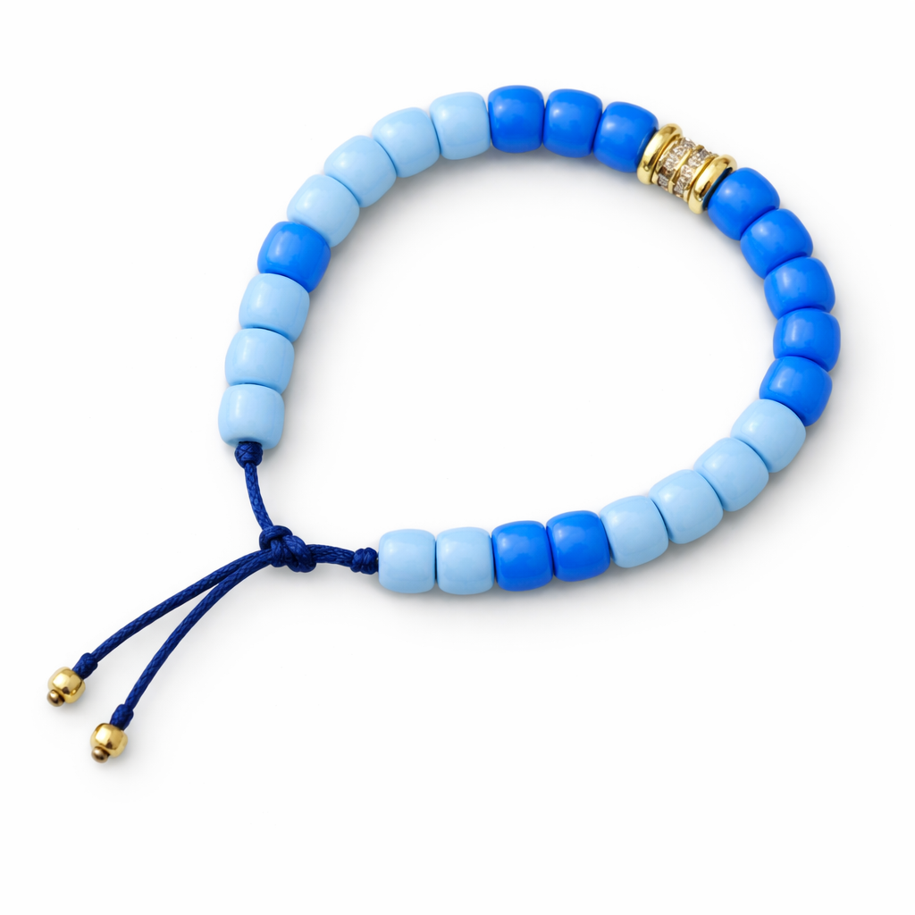 Cotton Candy Lux Bracelet: Shades of Blue