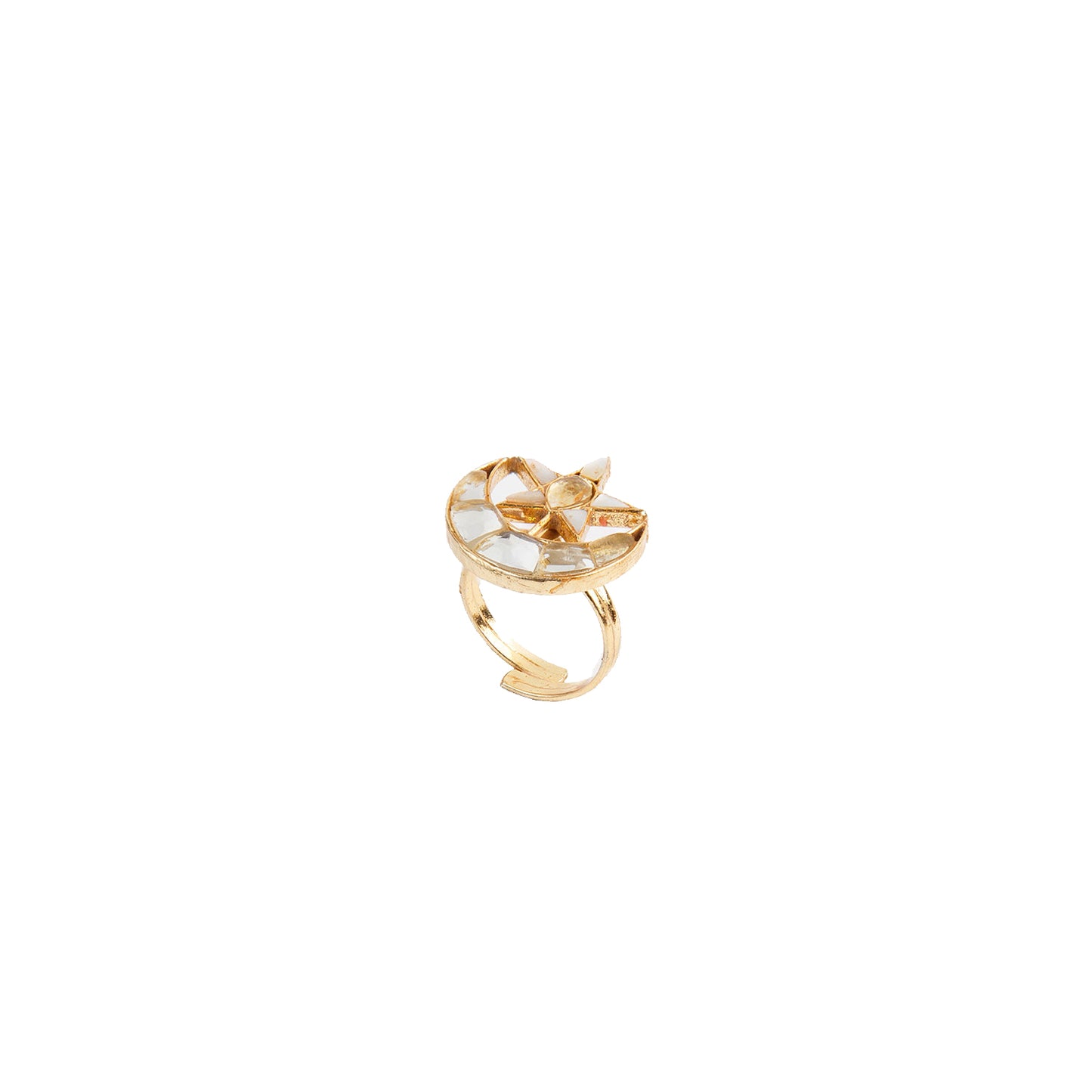 Chand Tara Ring - Silver
