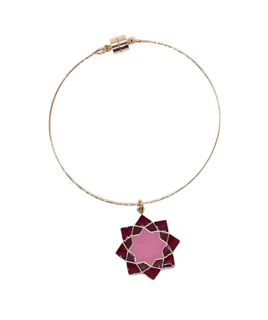 Rub El Hizb Charm Bracelet: Shade of Pink
