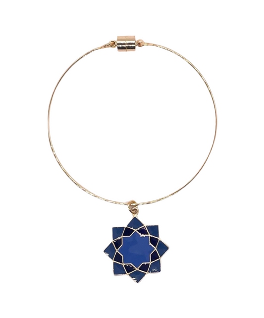 Rub El Hizb Charm Bracelet: Shades of Blue