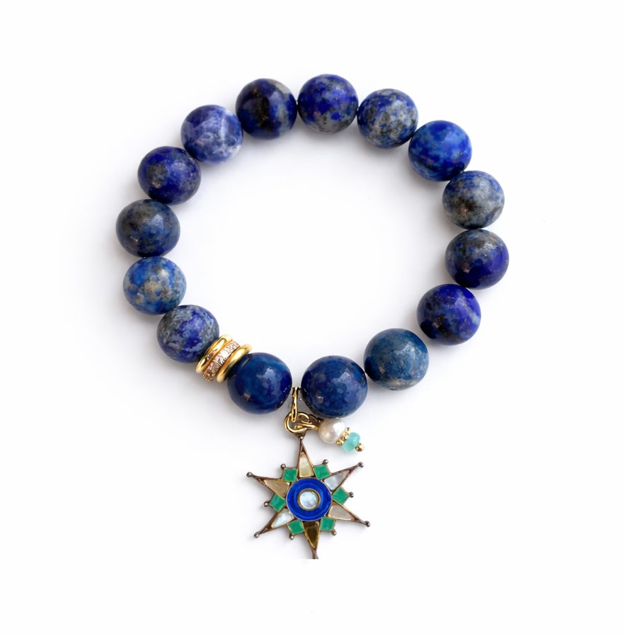 Stretch Bracelet: Lapiz Star