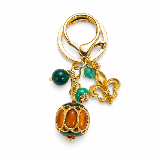 Bag Charm: Jaipur Amber