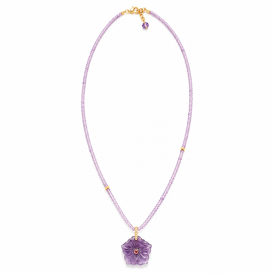 The Wild Flower Beaded Necklace