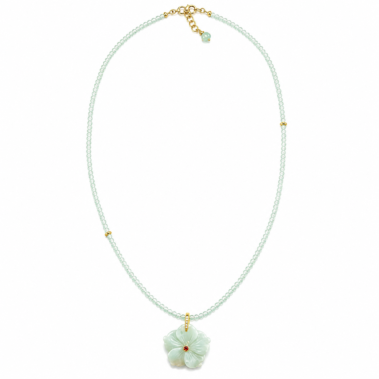 The Wild Flower Beaded Necklace