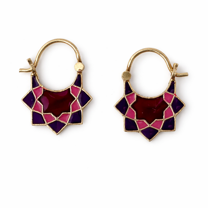Rub el Hizb Hoops: Mini Pink