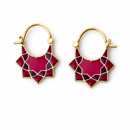 Rub el Hizb Hoops: Mini Pink